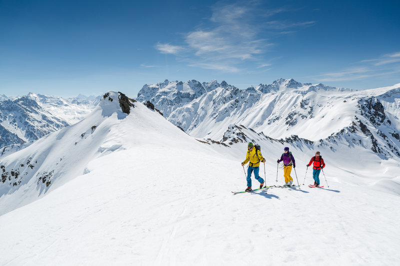 Skitour Gargellen - Tschagguns (c) Stefan Kothner - Montafon Tourismus GmbH, Schruns